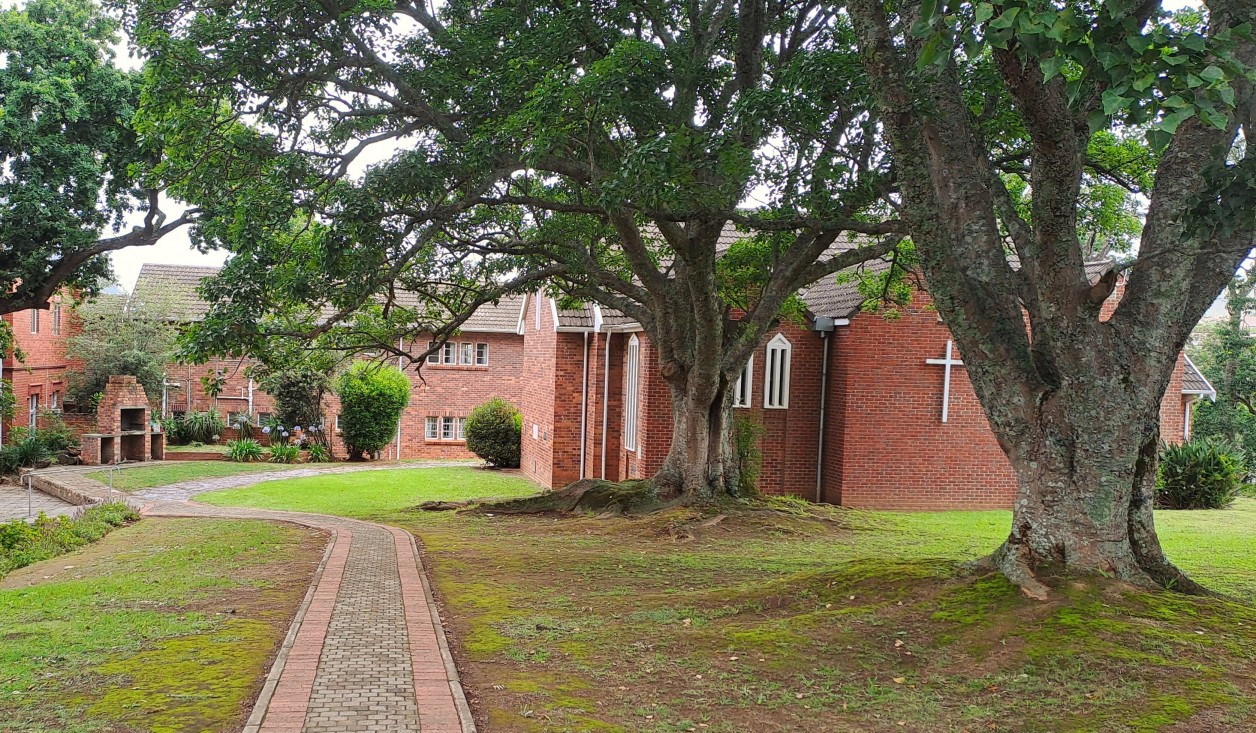 A renovated building at a private school